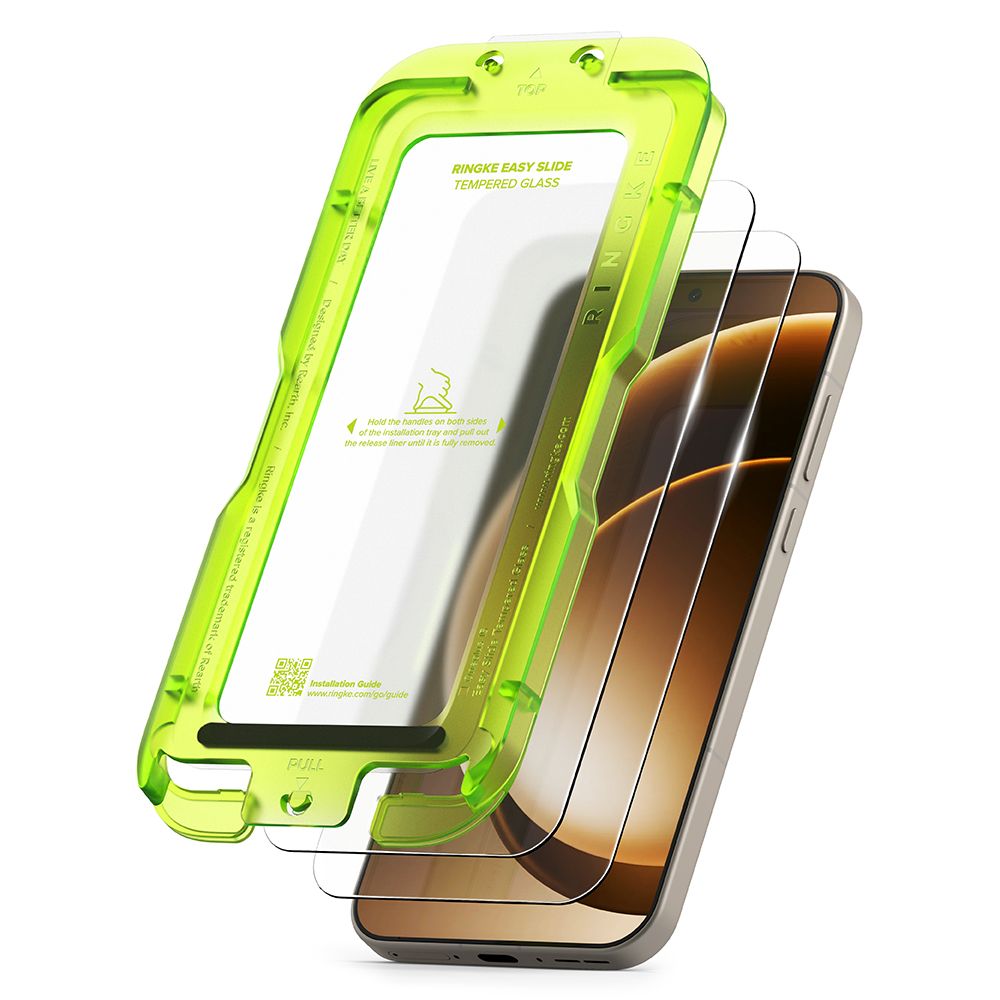 Hærdet Glas Ringke Easy Slide 2 Pack Oneplus 15 Clear