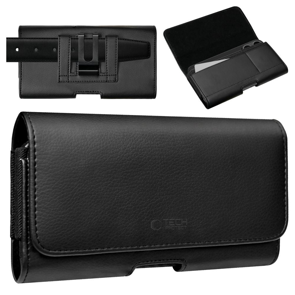 Tech Protect Sm80 Universal Telefonholster 5,8 6,8 Tommer Sort