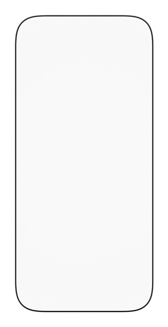 PG Screen Protecter Black Frame iPhone 17 Pro UWF Fastfit