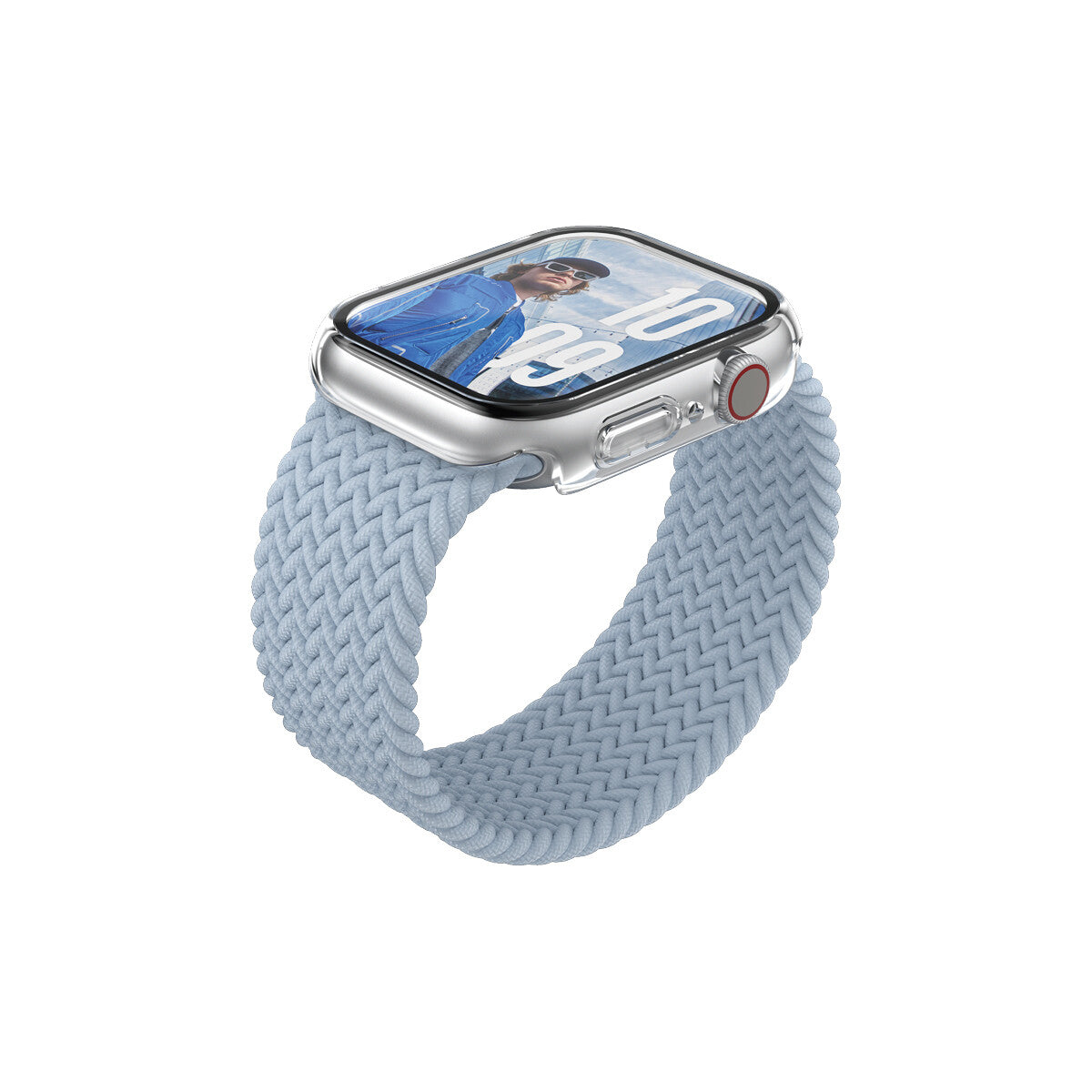 PanzerGlass ® Case Full Body Slim Transparent Apple Watch Series 11 | 10 | 46mm