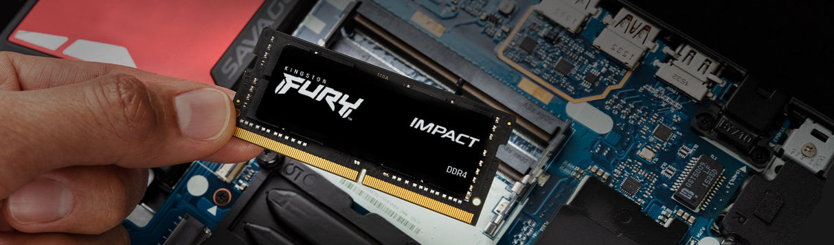 Kingston FURY Impact DDR4 32GB 3200MHz CL20 Ikke-ECC SO-DIMM 260-PIN