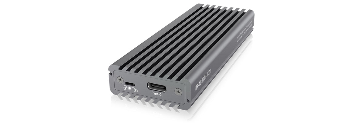 RaidSonic ICY BOX Ekstern Lagringspakning USB 3.1 (Gen 2) NVMe