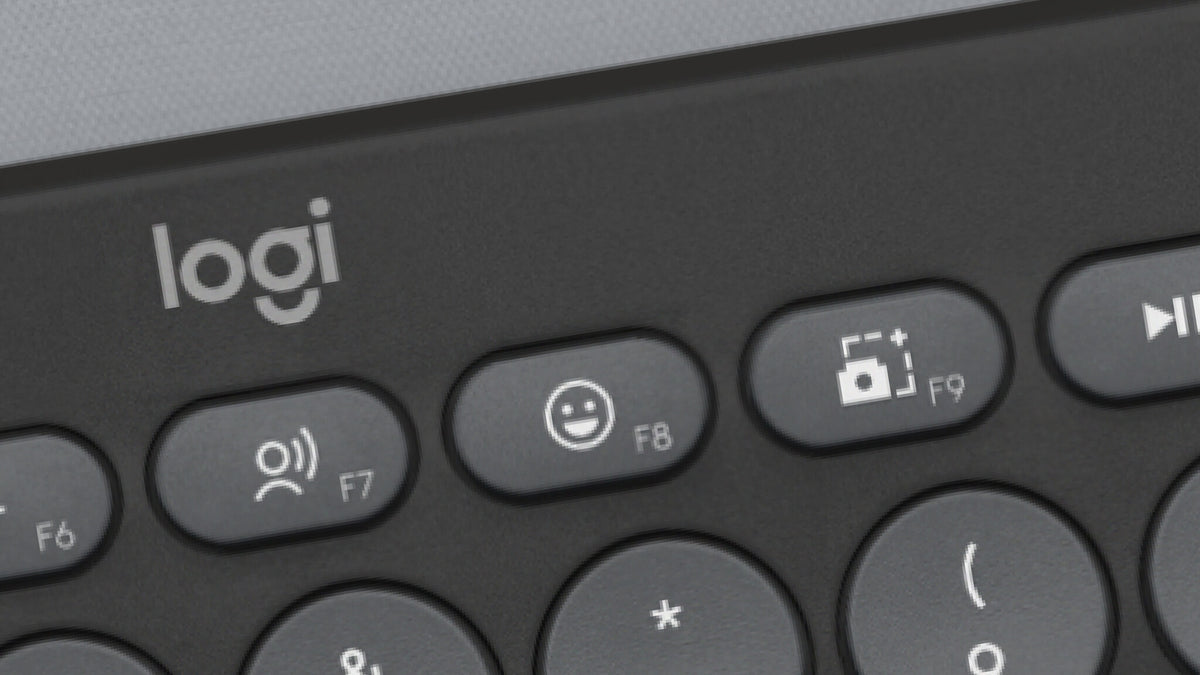 Logitech Pebble Keys 2 K380s Tastatur Saks Trådløs US International