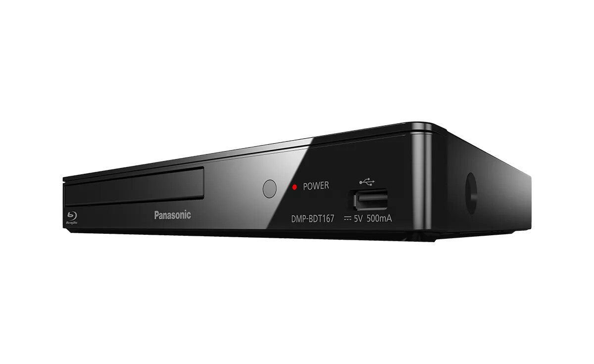 Panasonic DMP-BDT167AG DVD/Blu-Ray afspiller 3D Sort
