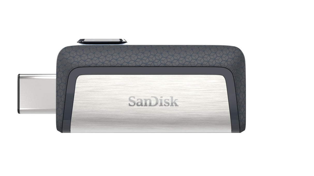 SanDisk Ultra Dual Drive USB Type-C USB-nøgle 32 GB USB Type-A / USB Type-C 3.2 Gen 1 (3.1 Gen 1) Sort, Sølv