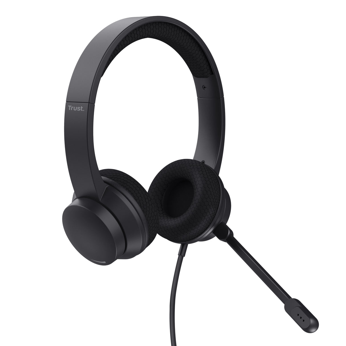Trust HS-260 Headset Ledningsført Halsbånd Kontor/Callcenter USB Type-A Sort