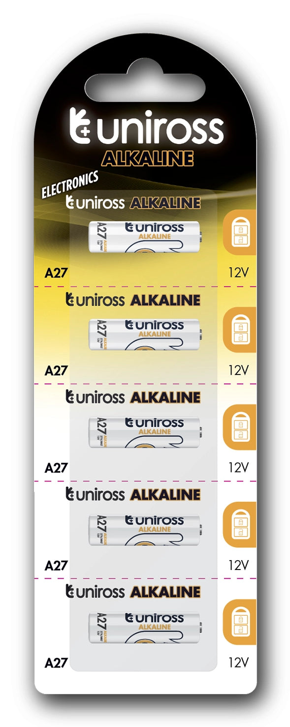 Uniross U5A27 Standardbatterier 5 stk