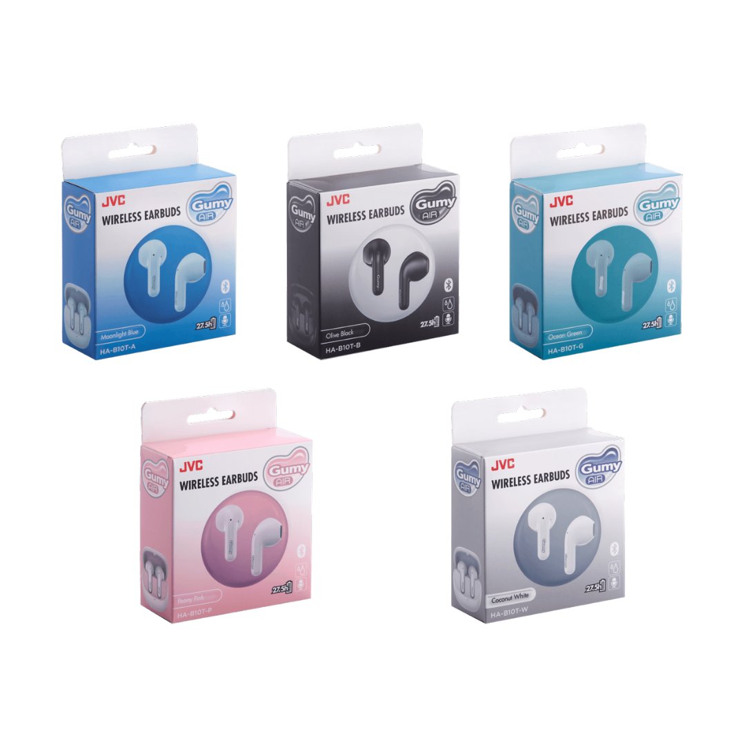 JVC HA-B10T Gumy Trådløse in-ear hovedtlf. - pink