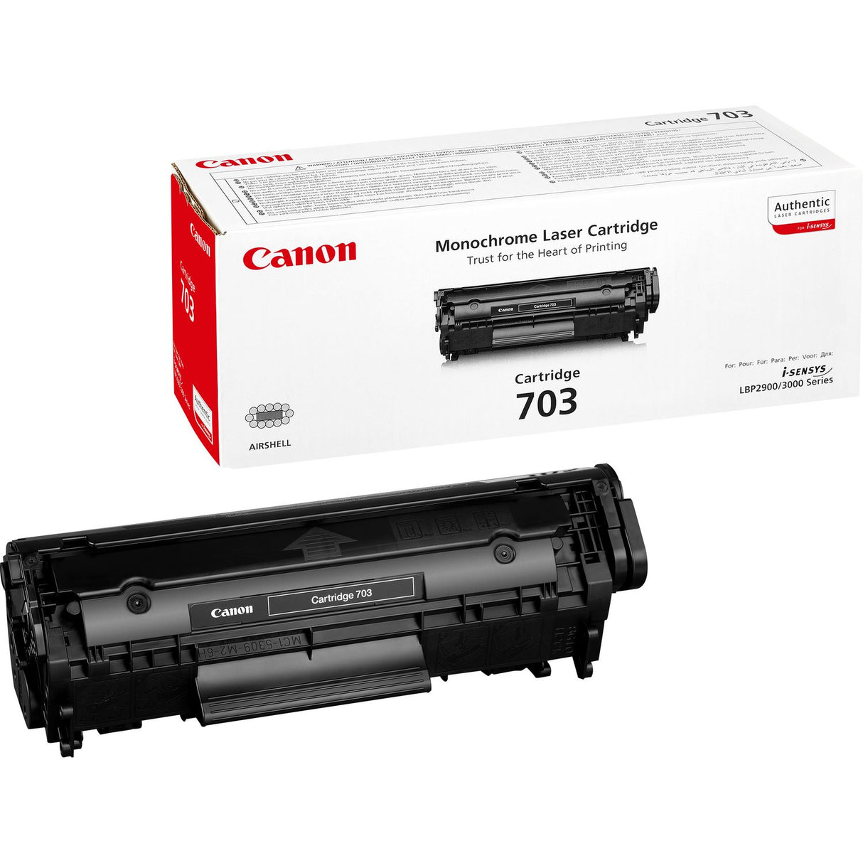 Canon 703 tonerpatron 1 stk Original Sort