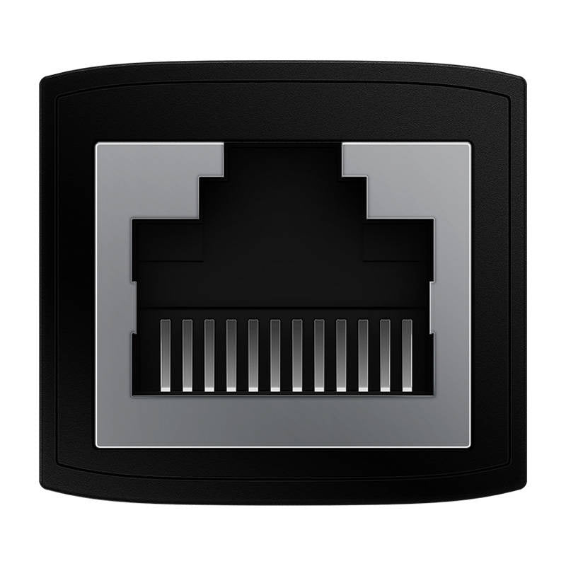 Cable Connector Baseus, 2 stykker, AirJoy Series (sort)