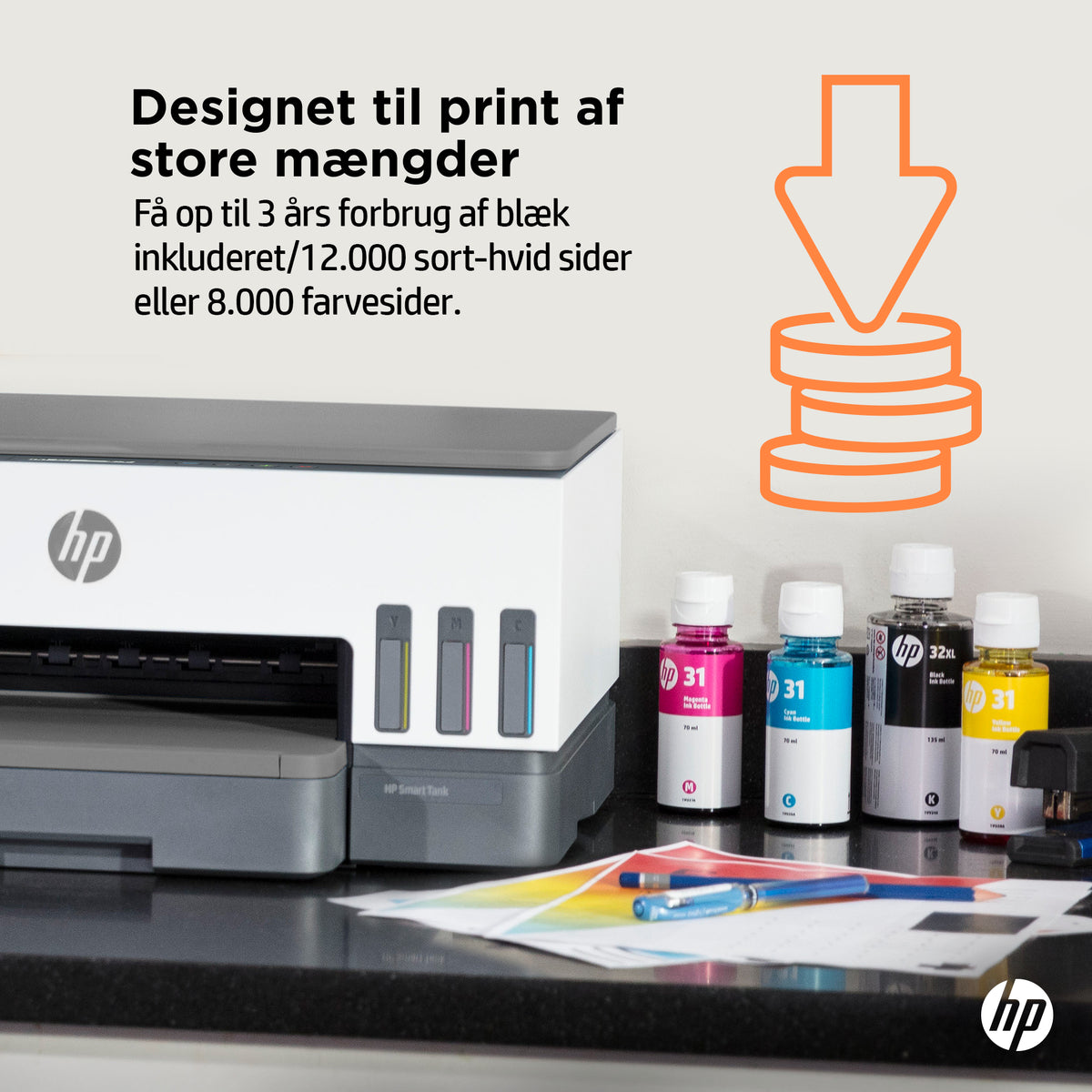 HP Smart Tank 7005 All-in-One Blækprinter