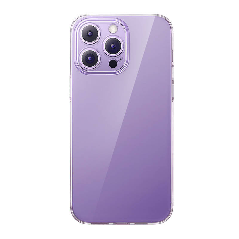 Gennemsigtigt æske og hærdet glas sæt Baseus Corning til iPhone 14 Pro Max