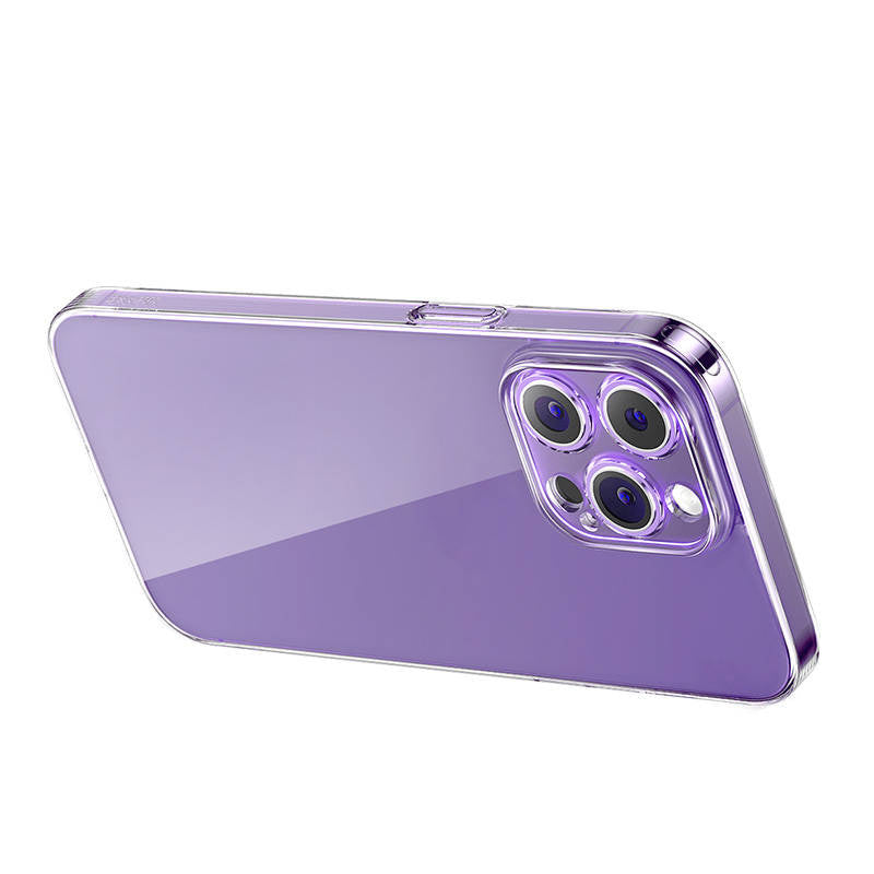 Gennemsigtigt æske og hærdet glas sæt Baseus Corning til iPhone 14 Pro Max