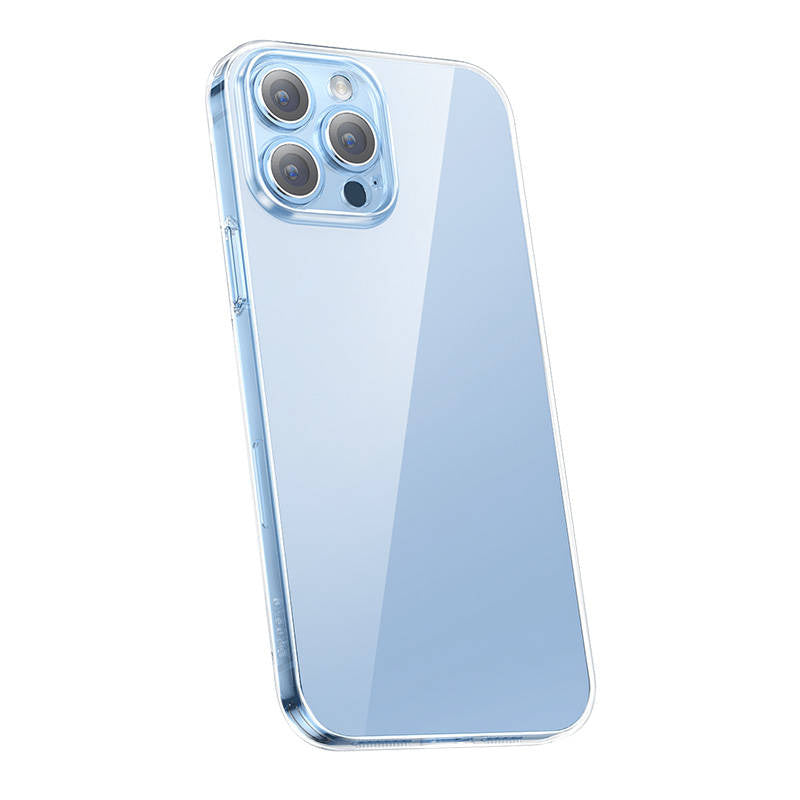 Gennemsigtigt æske og hærdet glas sæt Baseus Corning til iPhone 13 Pro Max