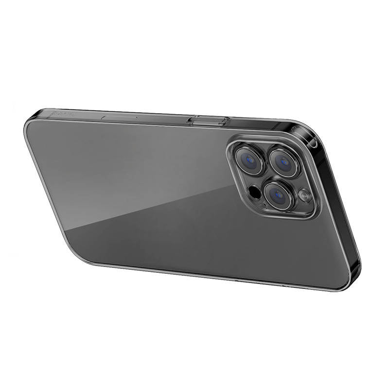 Gennemsigtigt æske og hærdet glas sæt Baseus Corning til iPhone 12 Pro Max