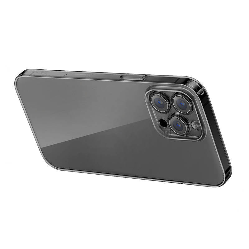 Gennemsigtigt æske og hærdet glas sæt Baseus Corning til iPhone 12 Pro