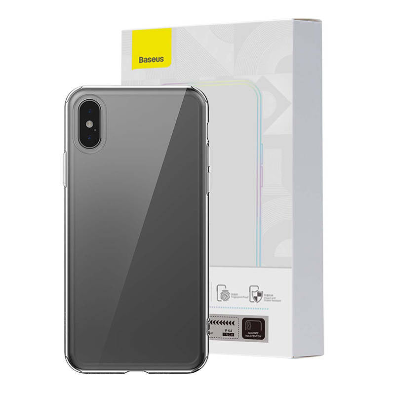 Gennemsigtig Case Baseus Simple til iPhone XS MAX