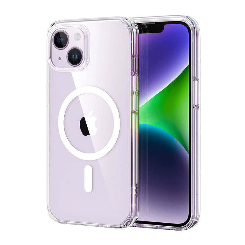 Case ESR Krystec Clear til iPhone 14 Plus, Magsafe (klar)