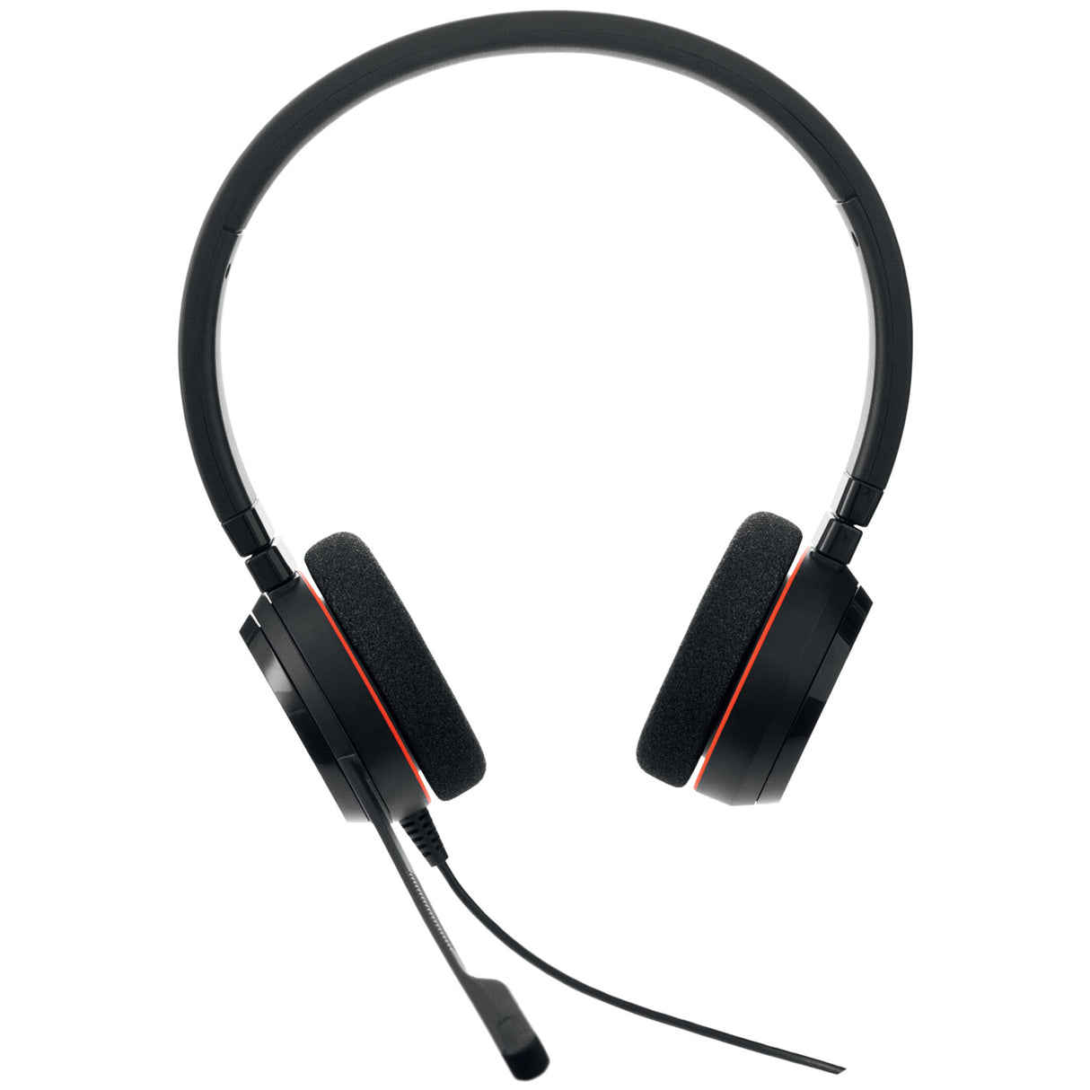 Jabra Evolve 20 Headset Ledningsført Kontor/Callcenter USB Type-C / USB Type-A Sort