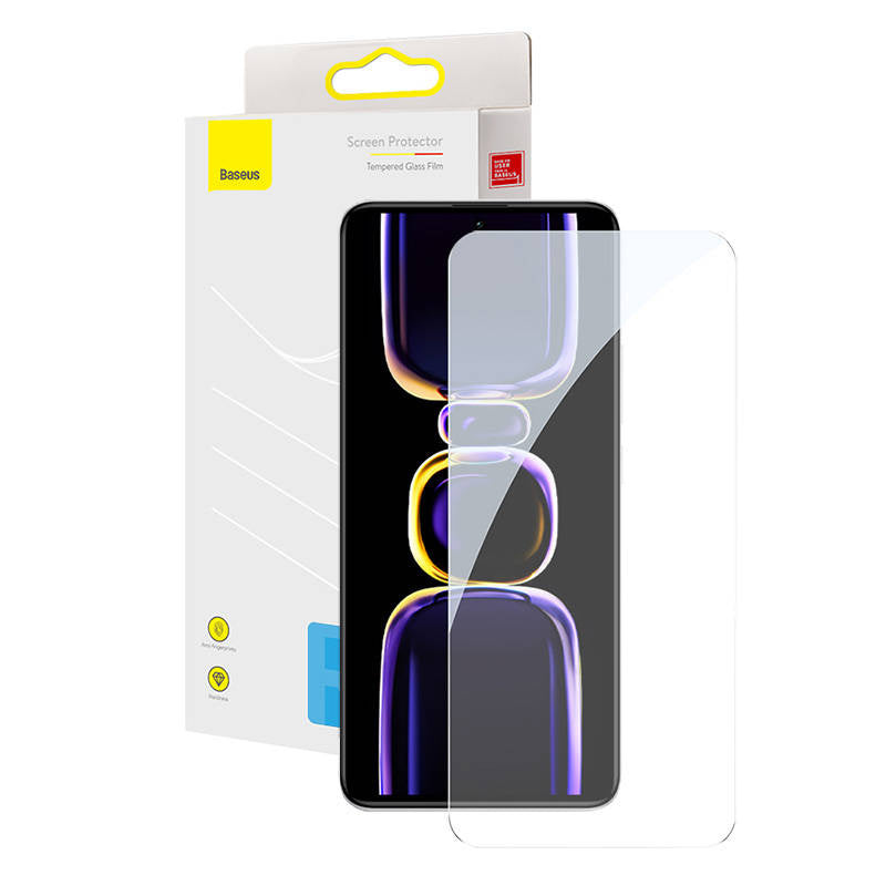 Baseus skærmbeskytter af hærdet glas til Redmi K60/K60 Pro