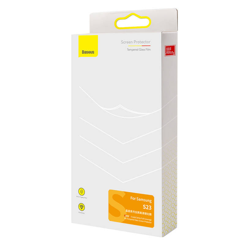 Skærmbeskytter af hærdet glas til Samsung S23