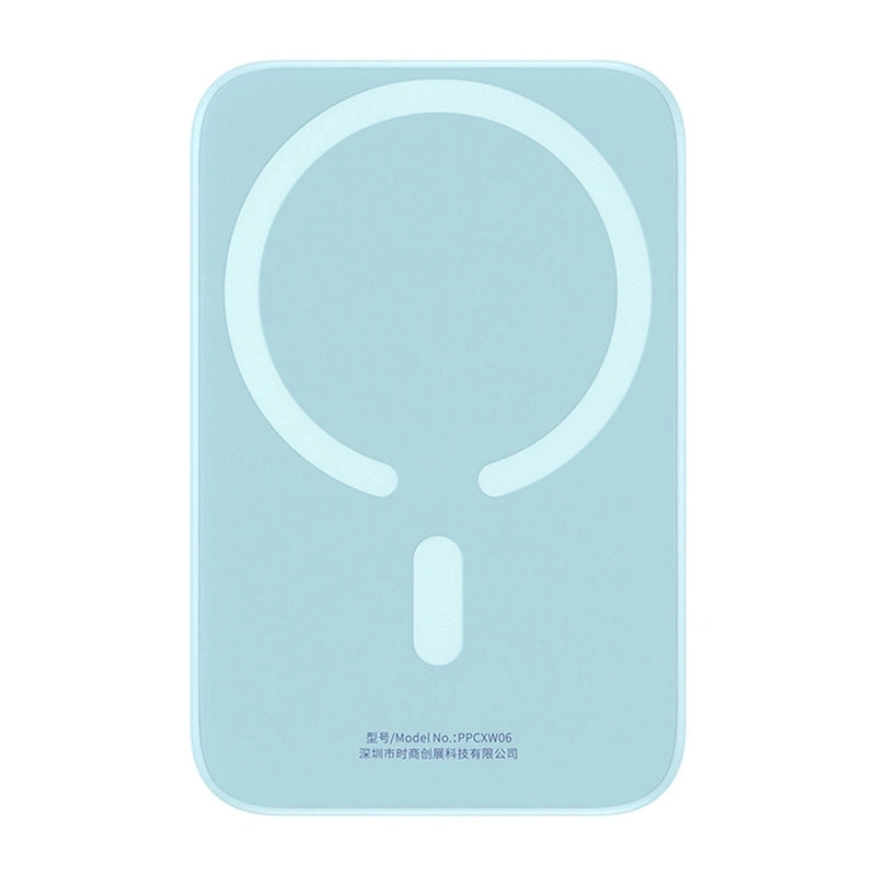 Powerbank Baseus Magnetic Mini 6000mAh, USB-C 20W MagSafe (blå)