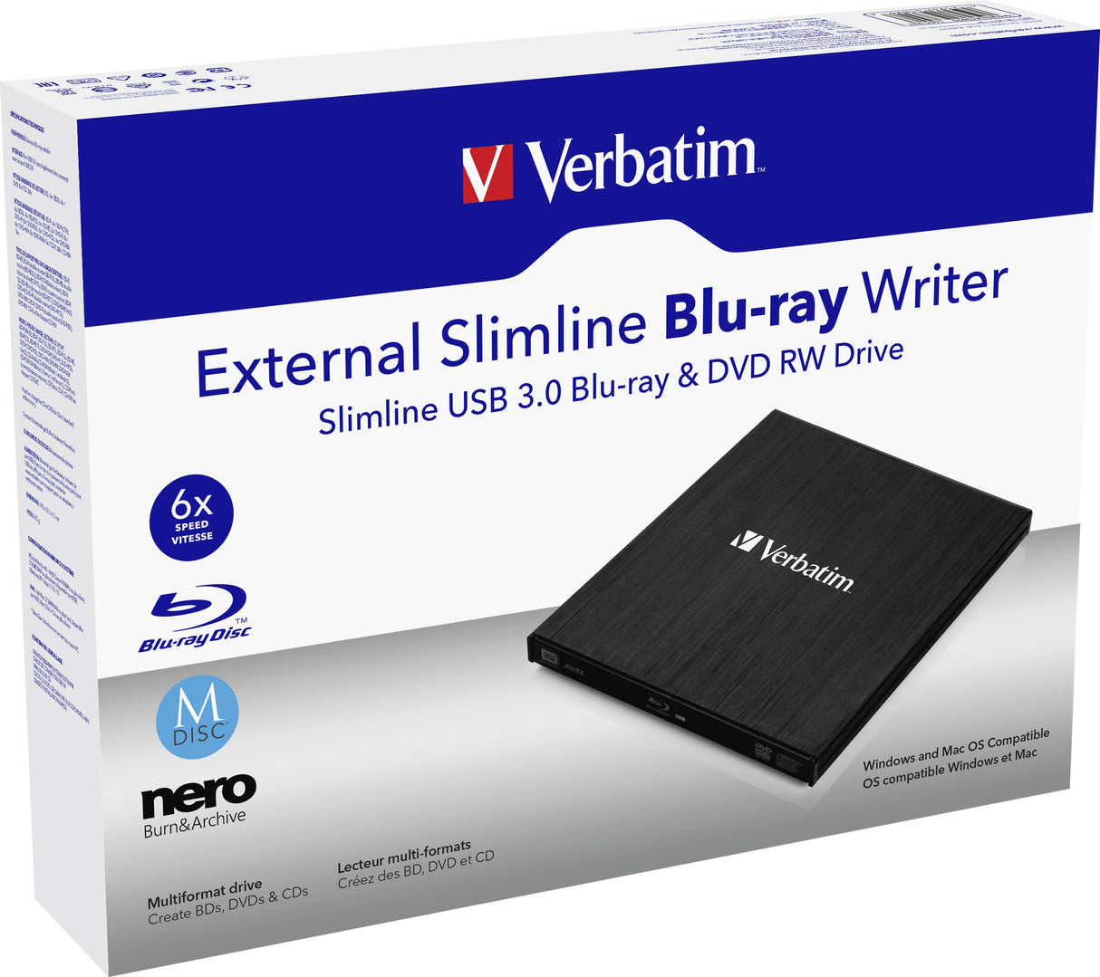 Verbatim Slimline BDXL drev