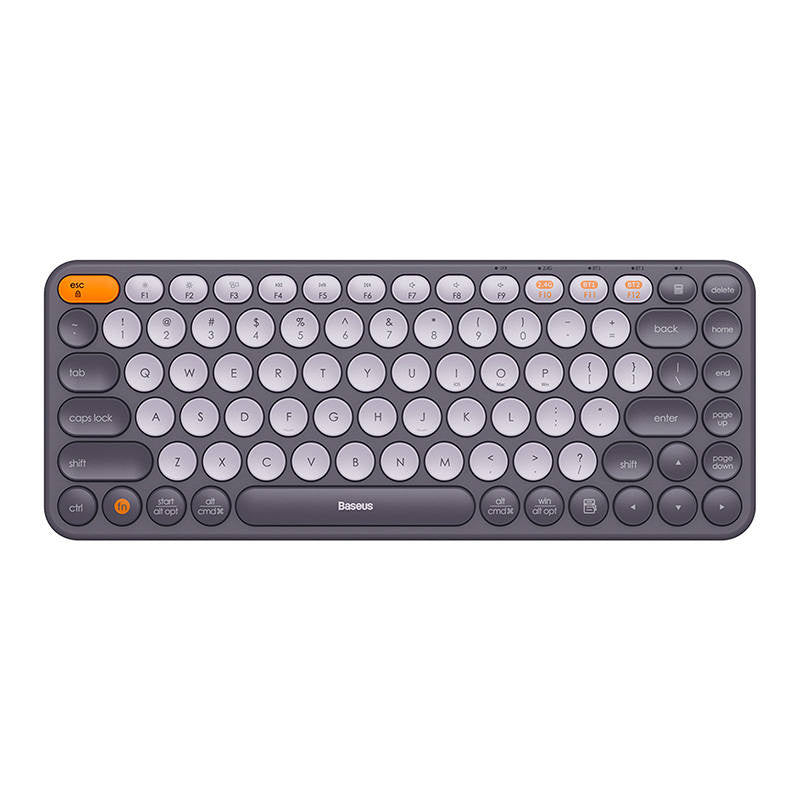 Baseus K01A Trådløst tri-mode Keyboard Frosted Gray