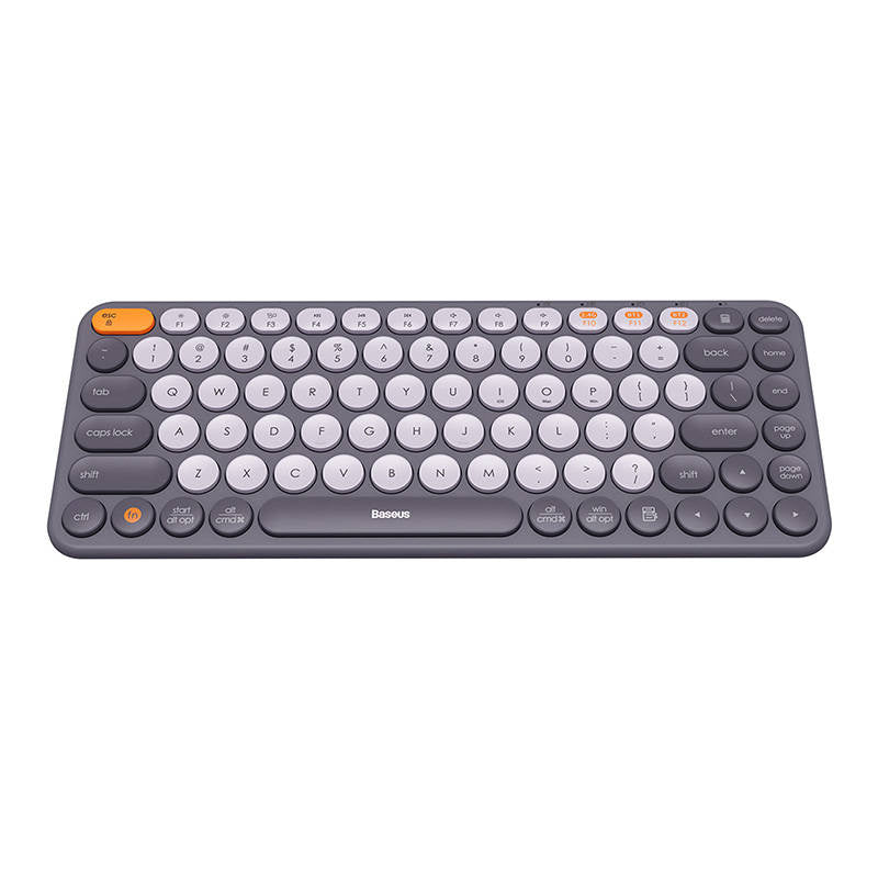 Baseus K01A Trådløst tri-mode Keyboard Frosted Gray