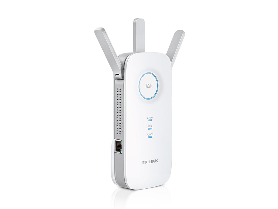 TP-Link RE450 netværk forlænger Netværkssender Hvid 10, 100, 1000 Mbit/s