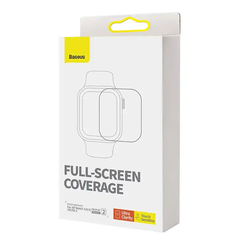 Baseus 40 mm beskyttelsesfolie til AP Watch 4/5/6/SE/SE 2, klar