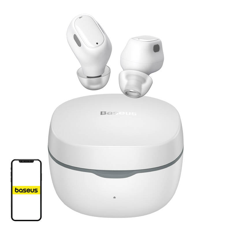 Høretelefoner TWS Baseus Bowie WM01 (hvid)