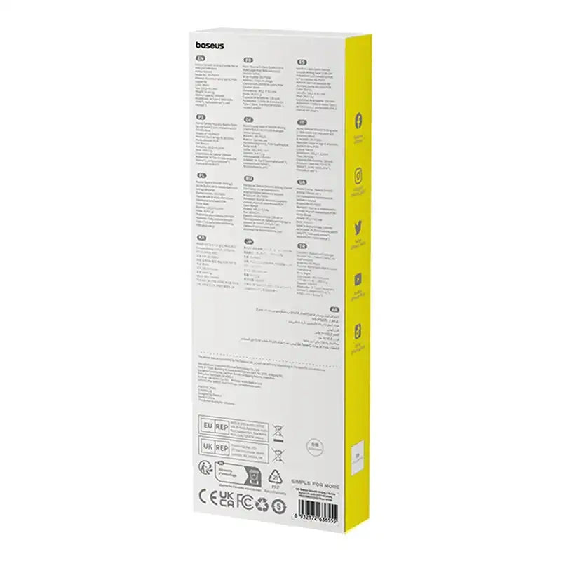 Smooth Writing 2 Baseus Stylus Lite med LED-indikator (hvid)