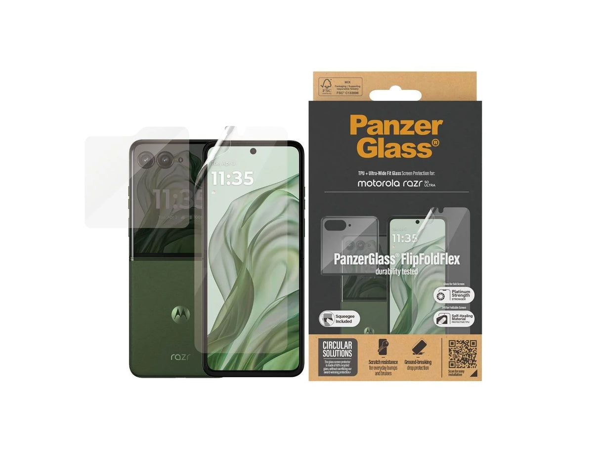 PANZERGLASS skærmbeskyttelse MOTOROLA RAZR 50 ULTRA | glas & film