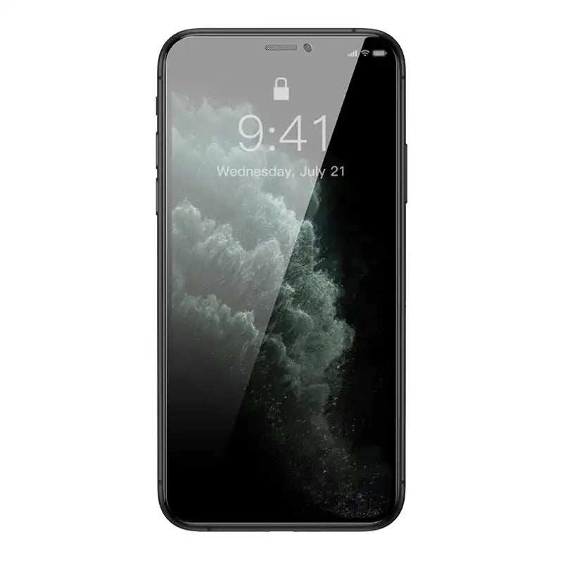 Baseus Crystal Privacy Protection hærdet glas 0,3 mm til iPhone X/XS