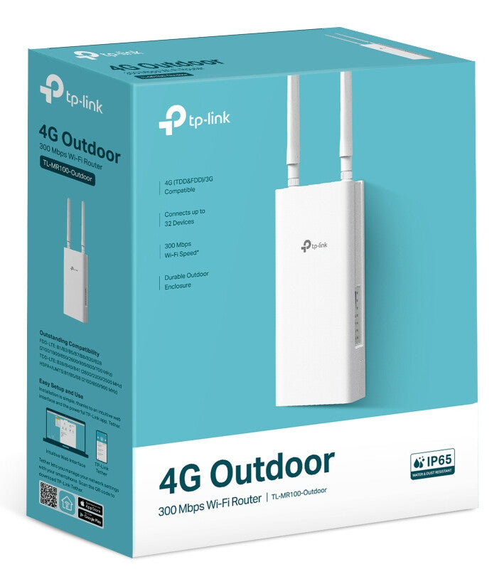 TP-link TL-MR100-Outdoor N 4G LTE Outd.router