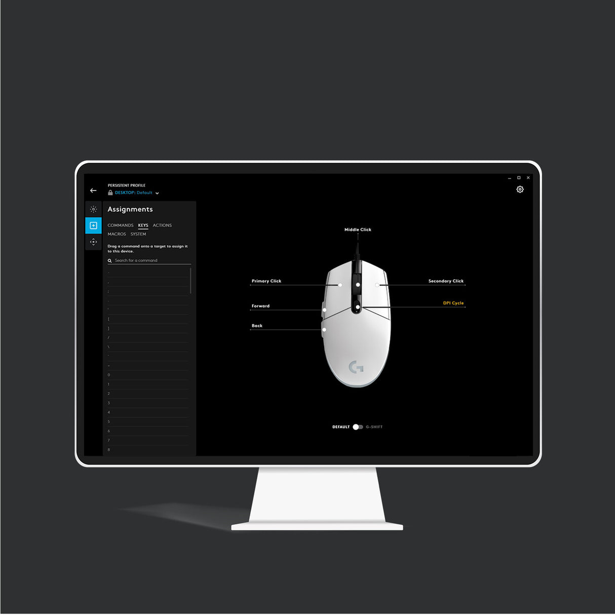 Logitech G 910-005796 mus Spil Højre hånd USB Type-A 8000 dpi
