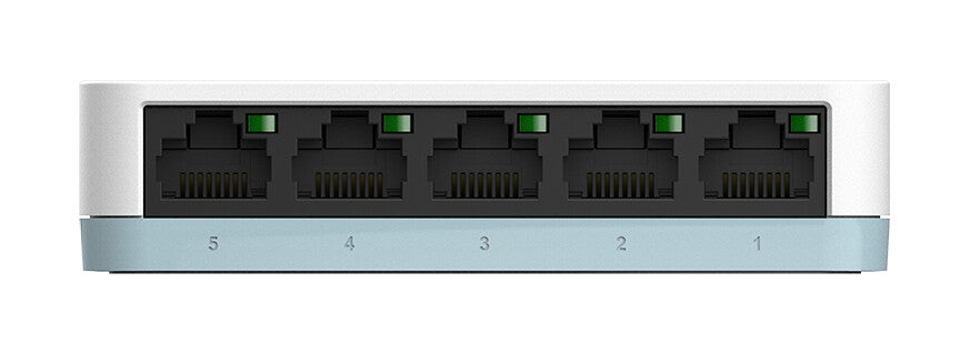 D-Link DGS-1005D/E netværksswitch Ikke administreret L2 Gigabit Ethernet (10/100/1000) Hvid