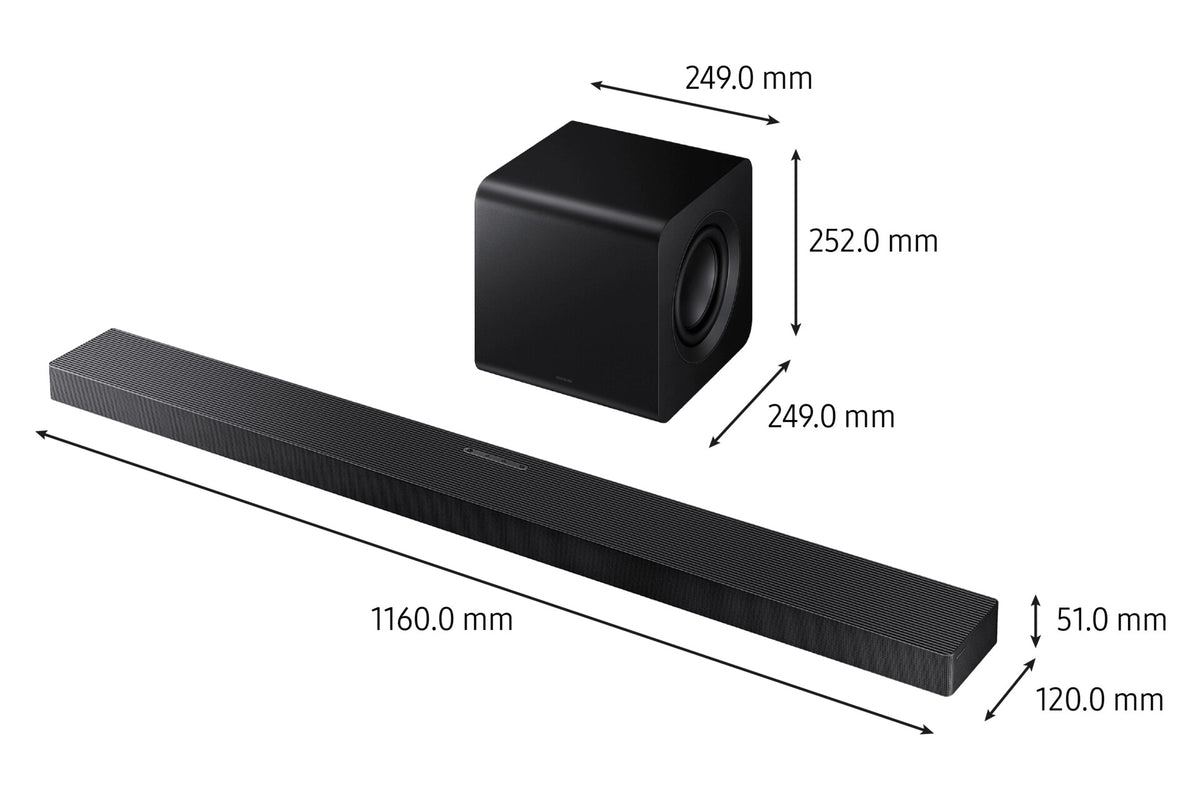 Samsung Q-series HW-QS710F Sort 3.1.2 kanaler 38 W