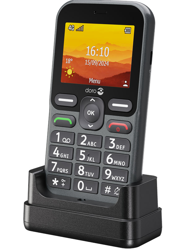 Doro Leva L11 DFC-0510 128 MB Feature Phone - 6,1 cm (2,4") TFT 4G - Graphite