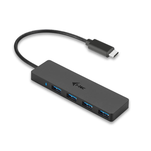 i-tec Advance C31HUB404 interface hub USB 3.2 Gen 2 (3.1 Gen 2) Type-C 5000 Mbit/s Sort