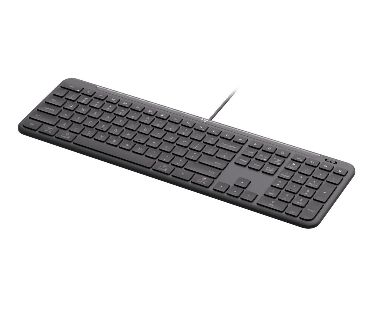 Logitech Signature Slim K620 For Business tastatur Universel USB QWERTY Nordisk Grafit