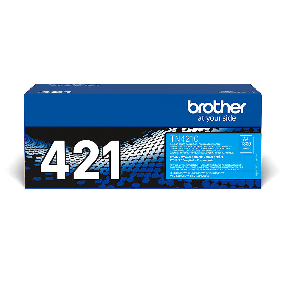 Brother TN-421C tonerpatron 1 stk Original Blå