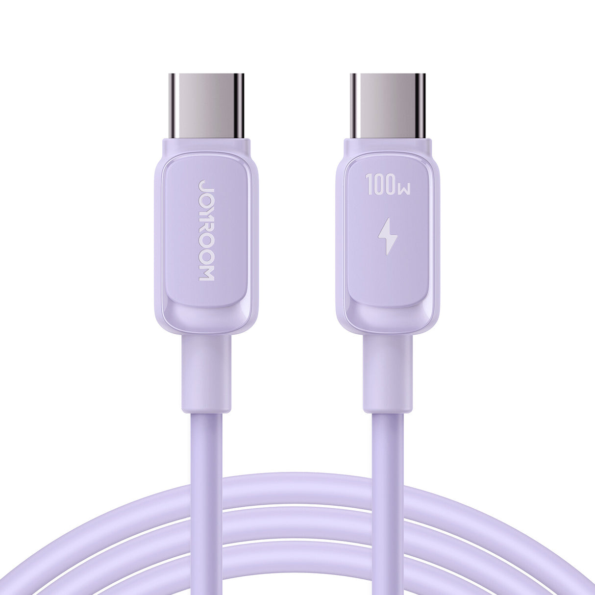 JOYROOM S-CC100A141P USB-kabel 1,2 m USB C 4,8 Gbit/sek. 100 W Lilla