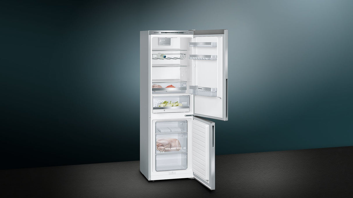 Siemens iQ500 KG36EAICA køle-/fryseskab Fritstående 308 L Rustfrit stål