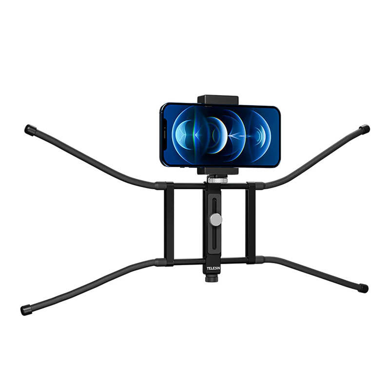 TELESIN TE-FM-001 universel hegnstøbe til sportskameraer/telefoner