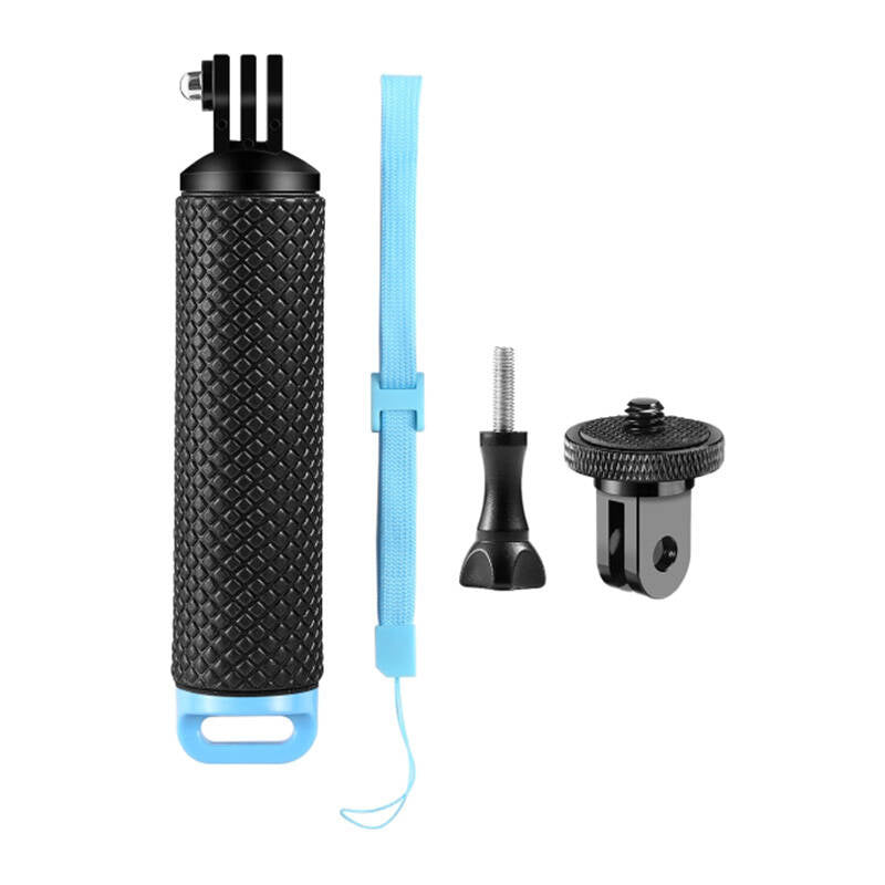 Puluz-floyabilitetsmontering til sportskameraer og -telefoner (DJI, GoPro, Insta360) (sort)