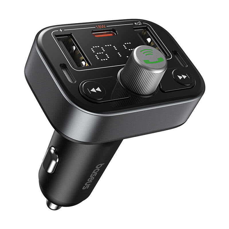 FM-sender Baseus S-09 Pro, Bluetooth (sort)