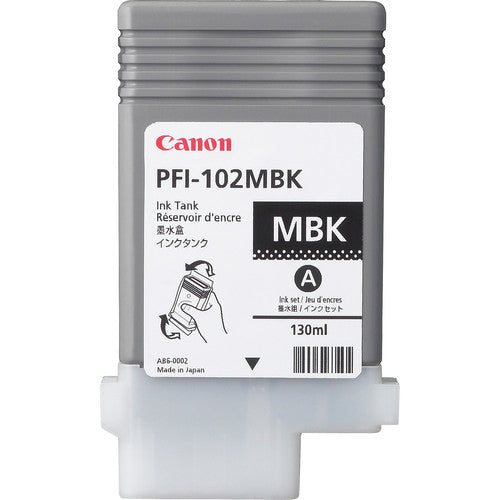 Canon PFI-102MBK blækpatron Original Mat sort