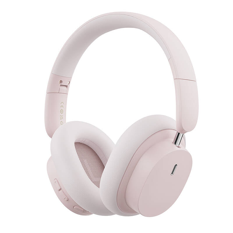 Baseus Bowie D05 trådløse hovedtelefoner Bluetooth 5.2 (guld rose)